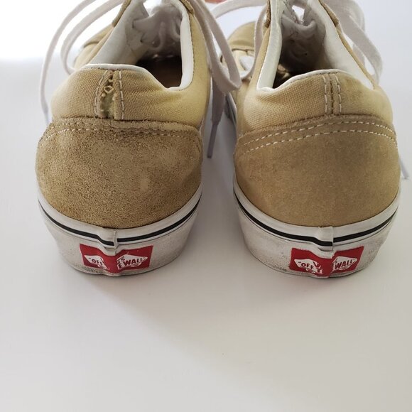VANS Old Skool Classics Tan Suede Skater Shoes Men's - Size 7 - Picture 2 of 6